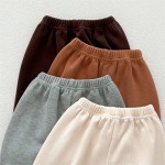 儿童运动服厂家-专业OEM代工可定制Logo100%棉男女通用运动裤连帽衫套装