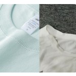 男士T恤工厂-可定制Logo印花230克重优质棉质纯色T恤