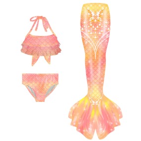 Kids Mermaid Swimwear Supplier - Wholesale Mermaid Tail Swimwear Princess Costume for Girls