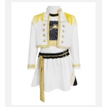 Kpop角色扮演服装供应商-厂家批发动漫恶魔猎人Saja Boy Jinu套装假发帽子