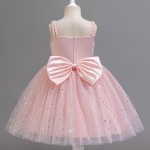 女婴连衣裙供应商-厂家批发高品质花卉刺绣裙配发带