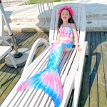 女童美人鱼泳装供应商-厂家批发美人鱼尾泳装用于夏季假期