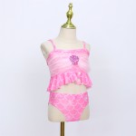 女童泳装供应商-厂家批发公主美人鱼游泳衣配尾巴用于海滩