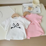 婴儿服装套装工厂-批量秋季可爱柔软棉质运动服套装给儿童