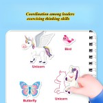 水画书工厂-魔法可重复使用绘画书带贴纸