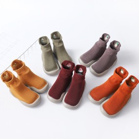 Toddler Floor Socks Factory - Fruit Embroidered Anti-slip Sock Shoes