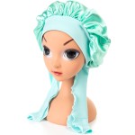 睡眠头巾工厂-可定制糖果色蝴蝶结睡帽