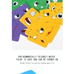 变脸拼图生产厂家-木质积木表情游戏