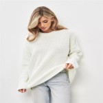 长袖毛衣供应商-纯色慵懒风格冬季服装