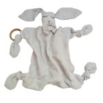 磨牙玩具工厂-棉纱木环婴儿磨牙器