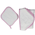 婴儿浴巾供应商-可定制连帽棉毛巾