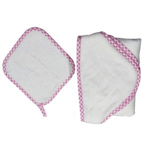 婴儿浴巾供应商-可定制连帽棉毛巾