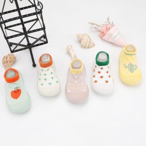 婴儿学步袜供应商-防滑幼儿园橡胶底袜