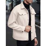 男士夹克工厂-纯色休闲运动商务外套