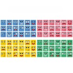 变脸拼图生产厂家-木质积木表情游戏