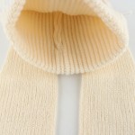 兔子耳针织帽供应商-纯色冬季针织帽