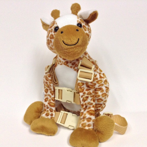 婴儿防走失背包工厂-二合一动物玩具行走安全带