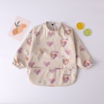 婴儿围裙围嘴工厂-超柔软防水喂养围裙