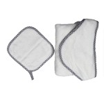 婴儿浴巾供应商-可定制连帽棉毛巾