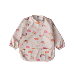 婴儿围裙围嘴工厂-超柔软防水喂养围裙