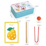 颜色匹配玩具供应商-蒙氏数学学习教育玩具