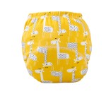 训练裤生产厂家-卡通印花棉质尿布裤