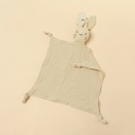 棉纱安抚巾供应商-棉纱睡眠娃娃毛巾围嘴