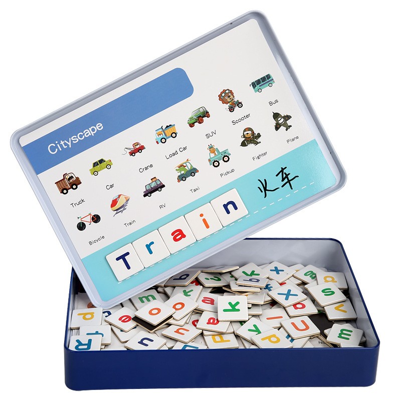 自然拼读闪卡工厂-字母学习认知玩具
