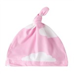 棉质头巾帽工厂-简约图案温暖冬季婴儿帽