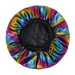 激光头巾工厂-弹力单层婴儿浴帽