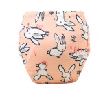 训练裤生产厂家-卡通印花棉质尿布裤