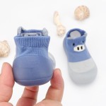 婴儿地板袜生产厂家-透气网眼橡胶底袜