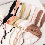 兔子头巾生产厂家-兔子耳朵钩针婴儿帽