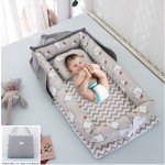 便携婴儿床工厂-可折叠可拆卸可清洗婴儿床