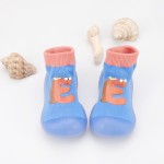 抓地袜生产厂家-防滑卡通字母婴儿袜鞋