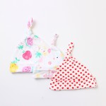 棉质婴儿帽供应商-纯棉打结新生儿针织帽