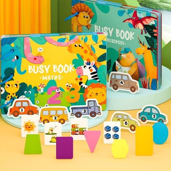 安静书生产厂家-儿童可重复使用贴纸书