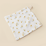 棉纱毛巾生产厂家-双层印花棉质婴儿毛巾