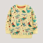 欧式连帽衫厂家-圣诞O领长袖儿童套头衫