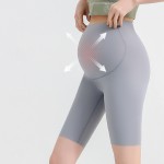 孕妇短裤供应商-高腰鲨鱼图案运动瑜伽打底裤内衣