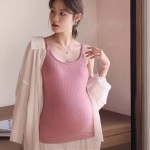 哺乳吊带衫供应商-无钢圈前开襟孕妇吊带衫文胸