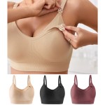 高品质护理文胸厂家-加大码透气无缝聚托文胸