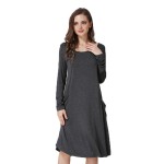 孕妇连衣裙厂家-宽松设计大码哺乳服装