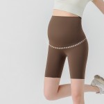 孕妇短裤供应商-高腰鲨鱼图案运动瑜伽打底裤内衣