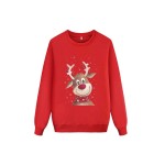 婴儿圣诞服装厂家-长袖T恤圣诞帽字母印花