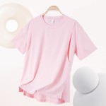 棉质哺乳上衣厂家-短袖韩版宽松家居服