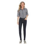 孕妇上衣厂家-柔软格子哺乳上衣宽松大码