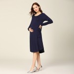 孕妇连衣裙厂家-宽松设计大码哺乳服装