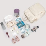 婴儿尿布包厂家-现代设计旅行聚酯3合1尿布包