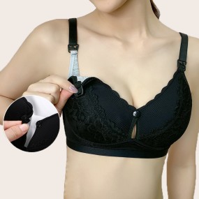 Plus Size Nursing Bra Manufacturer - Comfortable Front Open Bra for Sleep & Breastfeeding